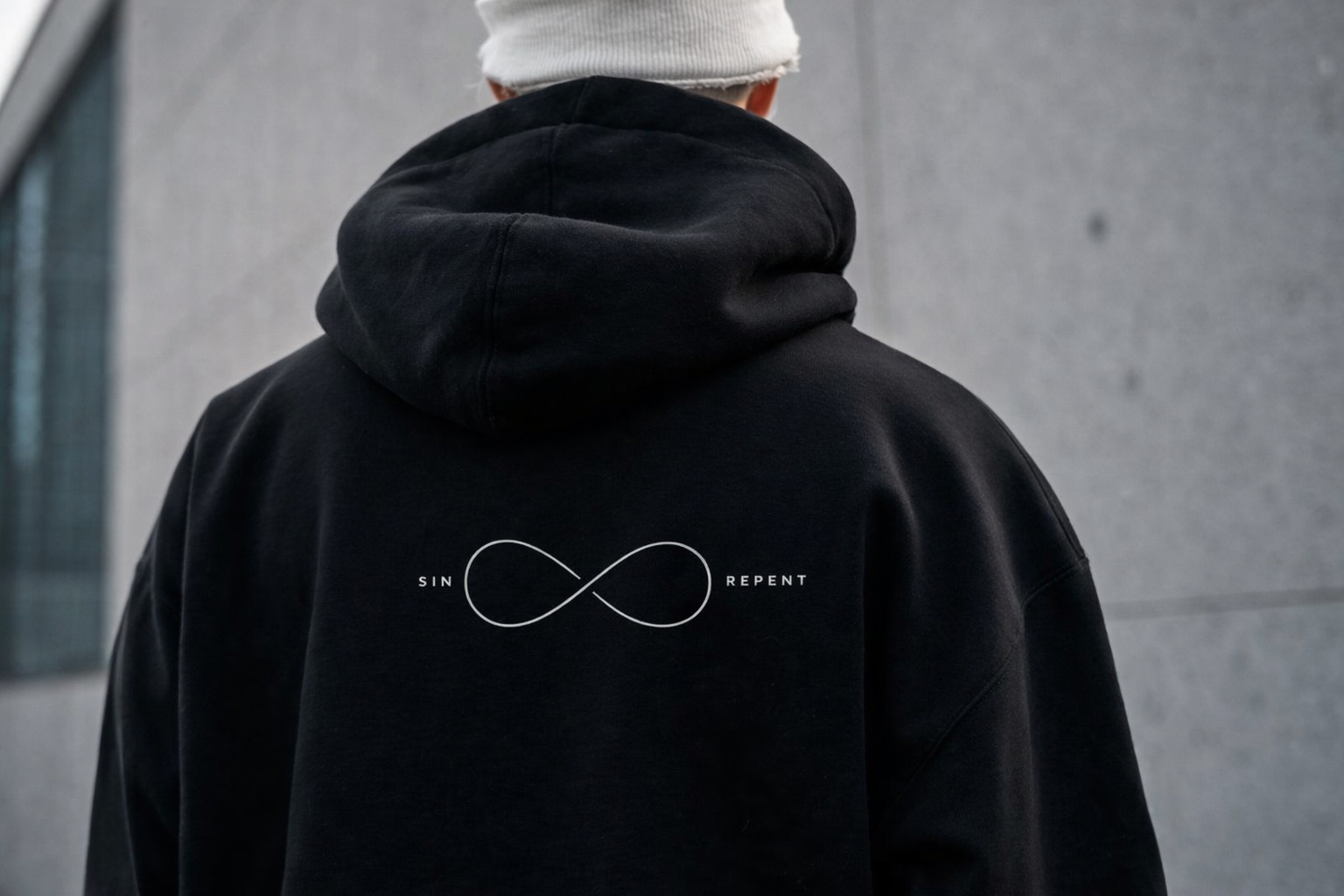 Sin & Repent Hoodie — Black