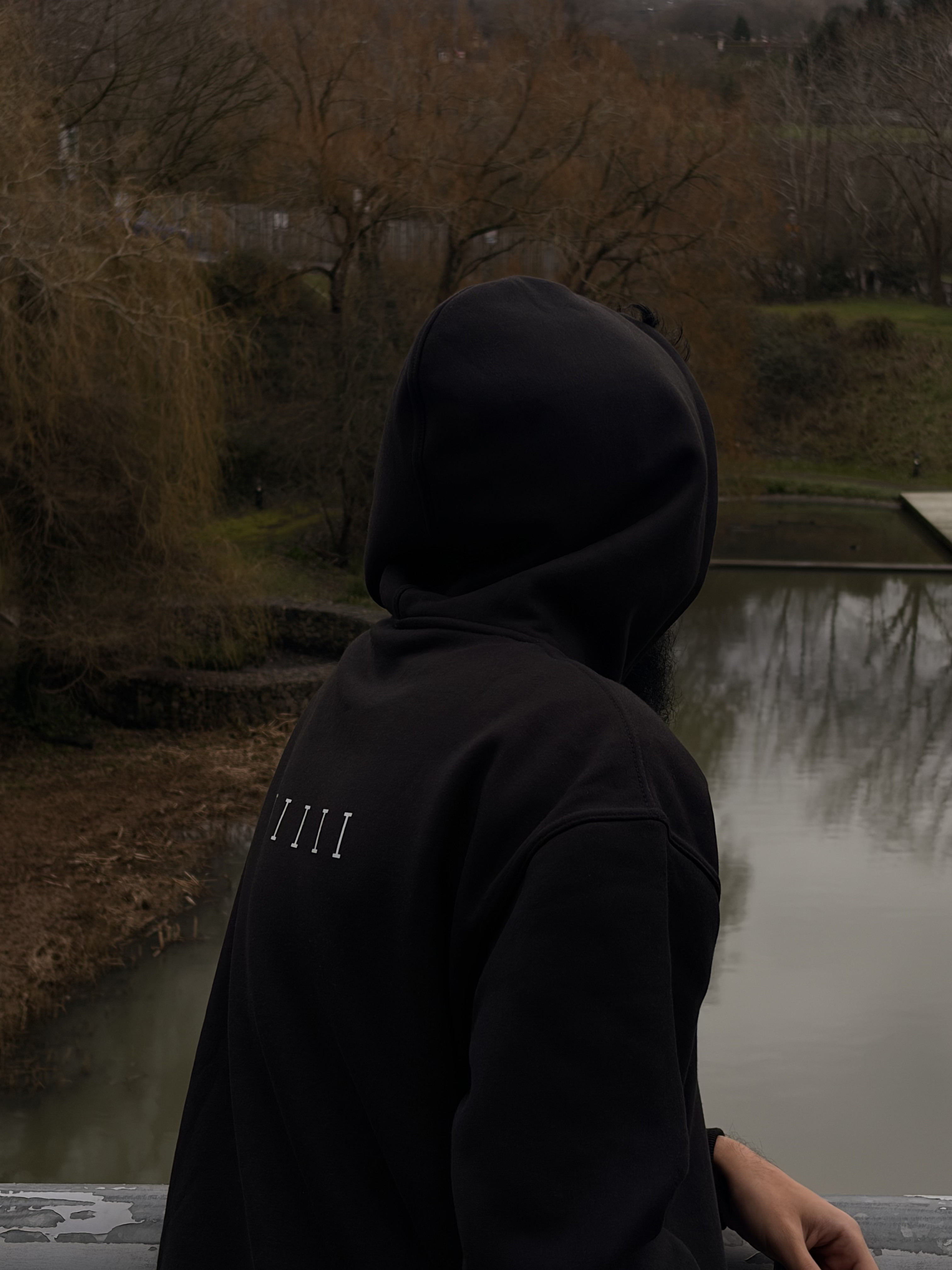 Five Pillars Hoodie — Black