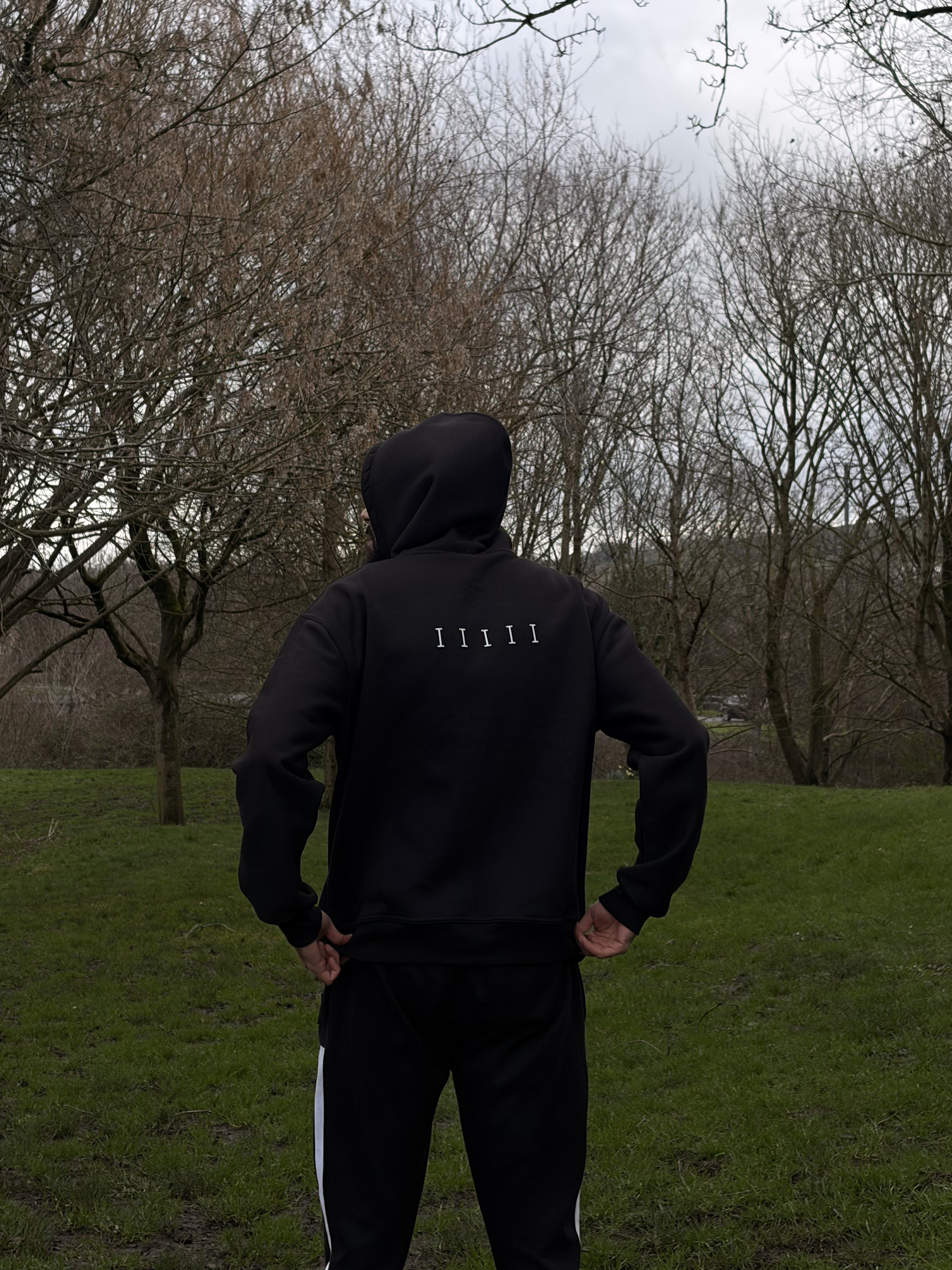 Five Pillars Hoodie — Black