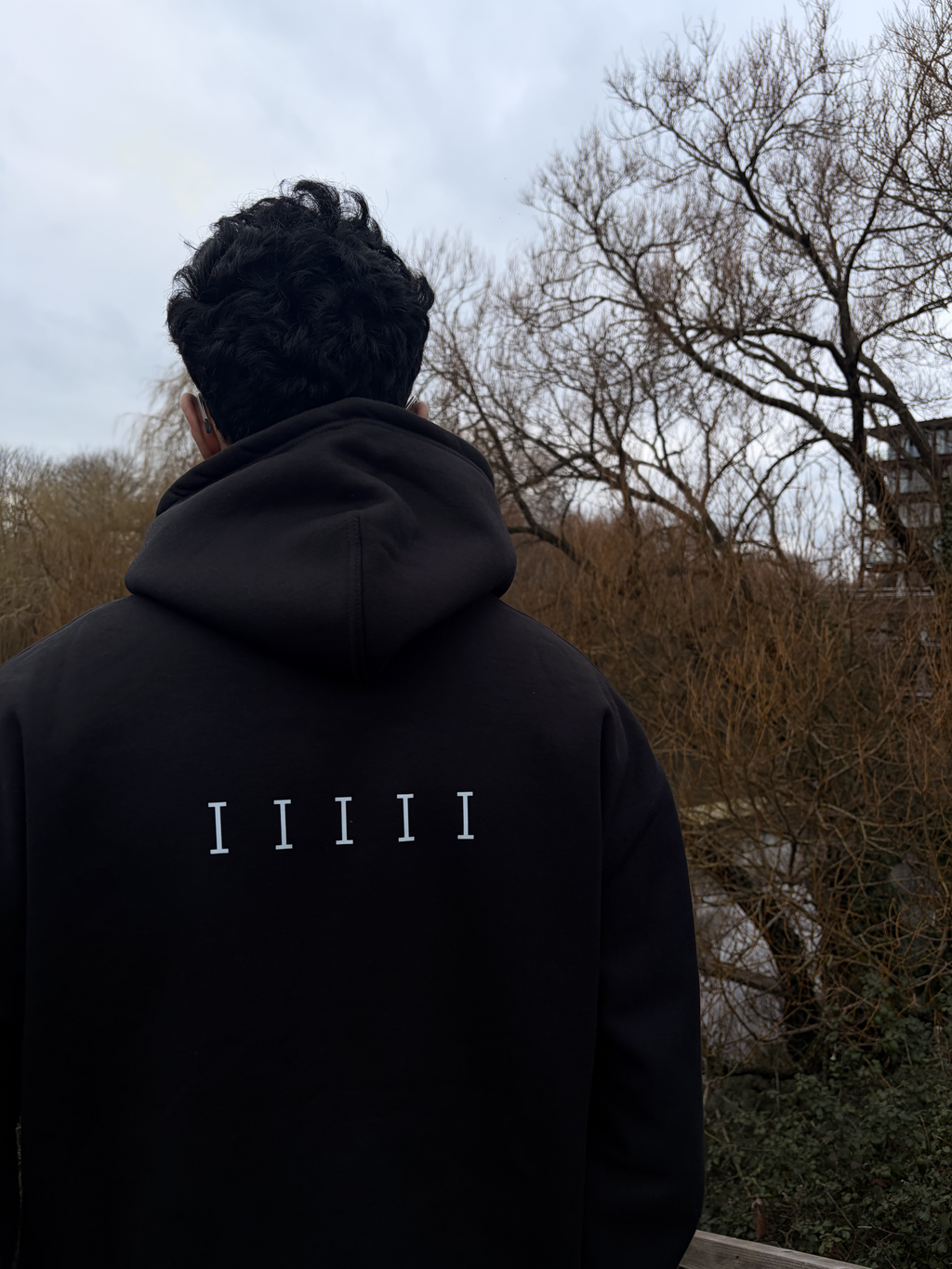 Five Pillars Hoodie — Black