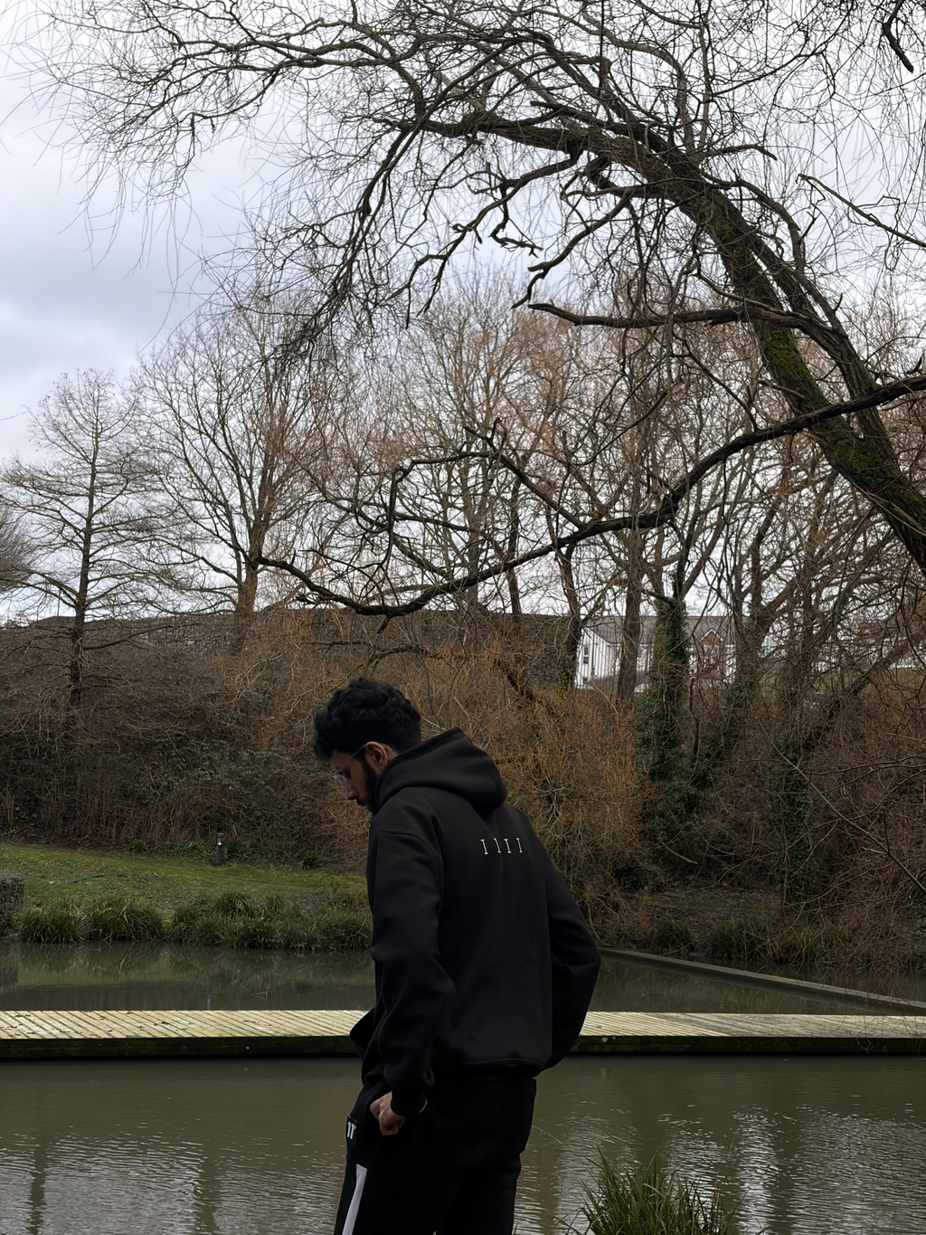 Five Pillars Hoodie — Black