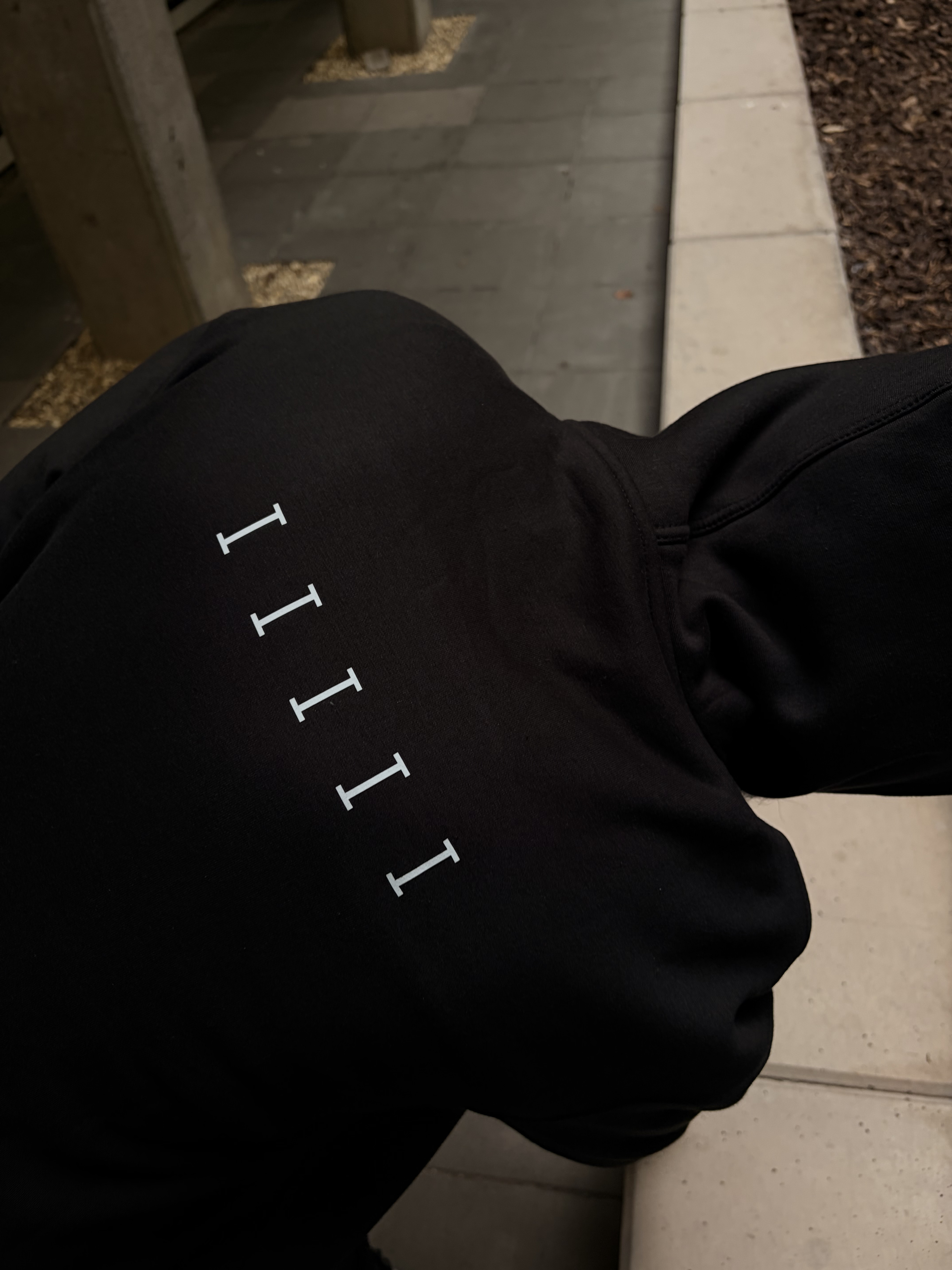 Five Pillars Hoodie — Black