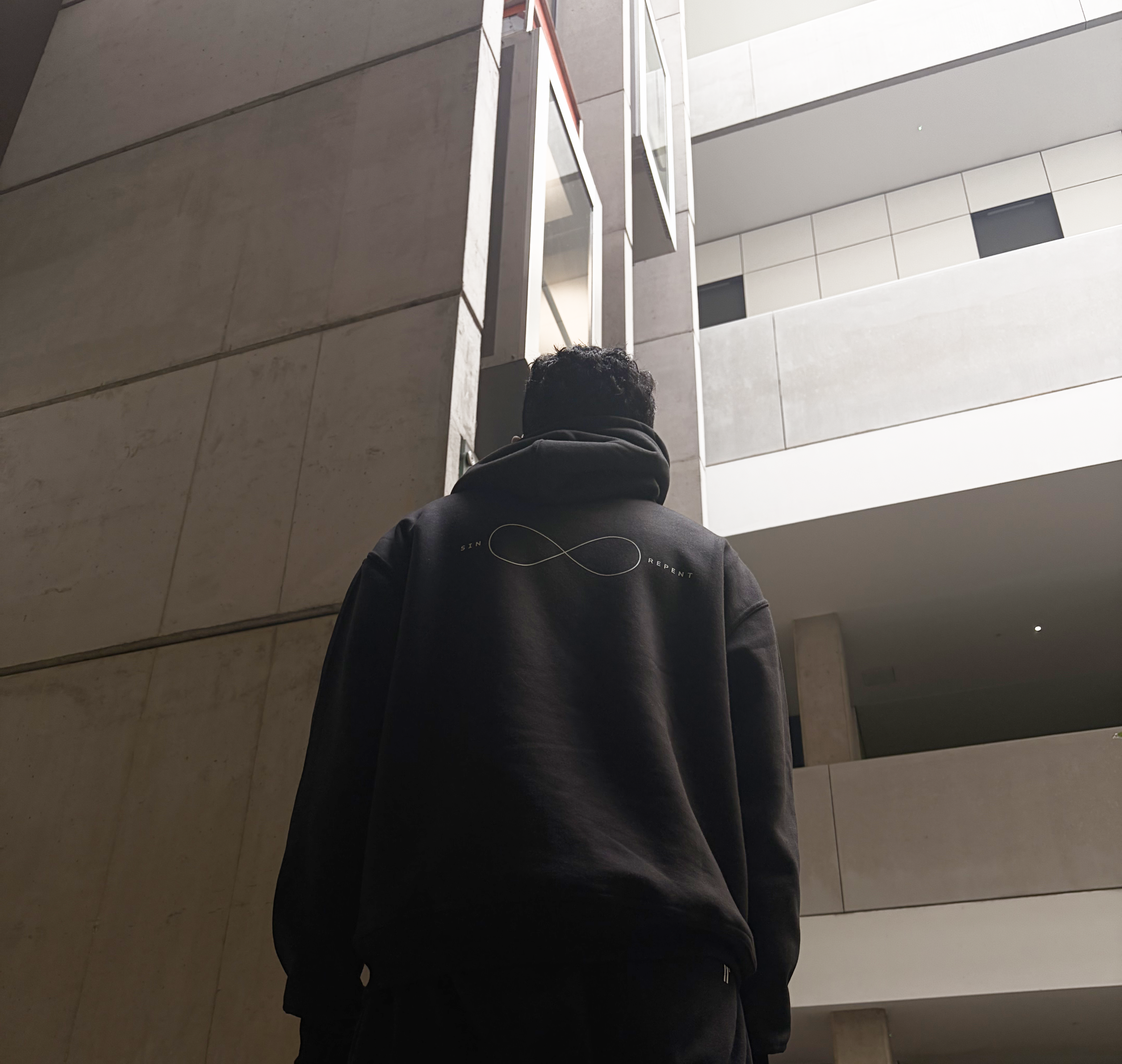 Sin & Repent Hoodie — Black
