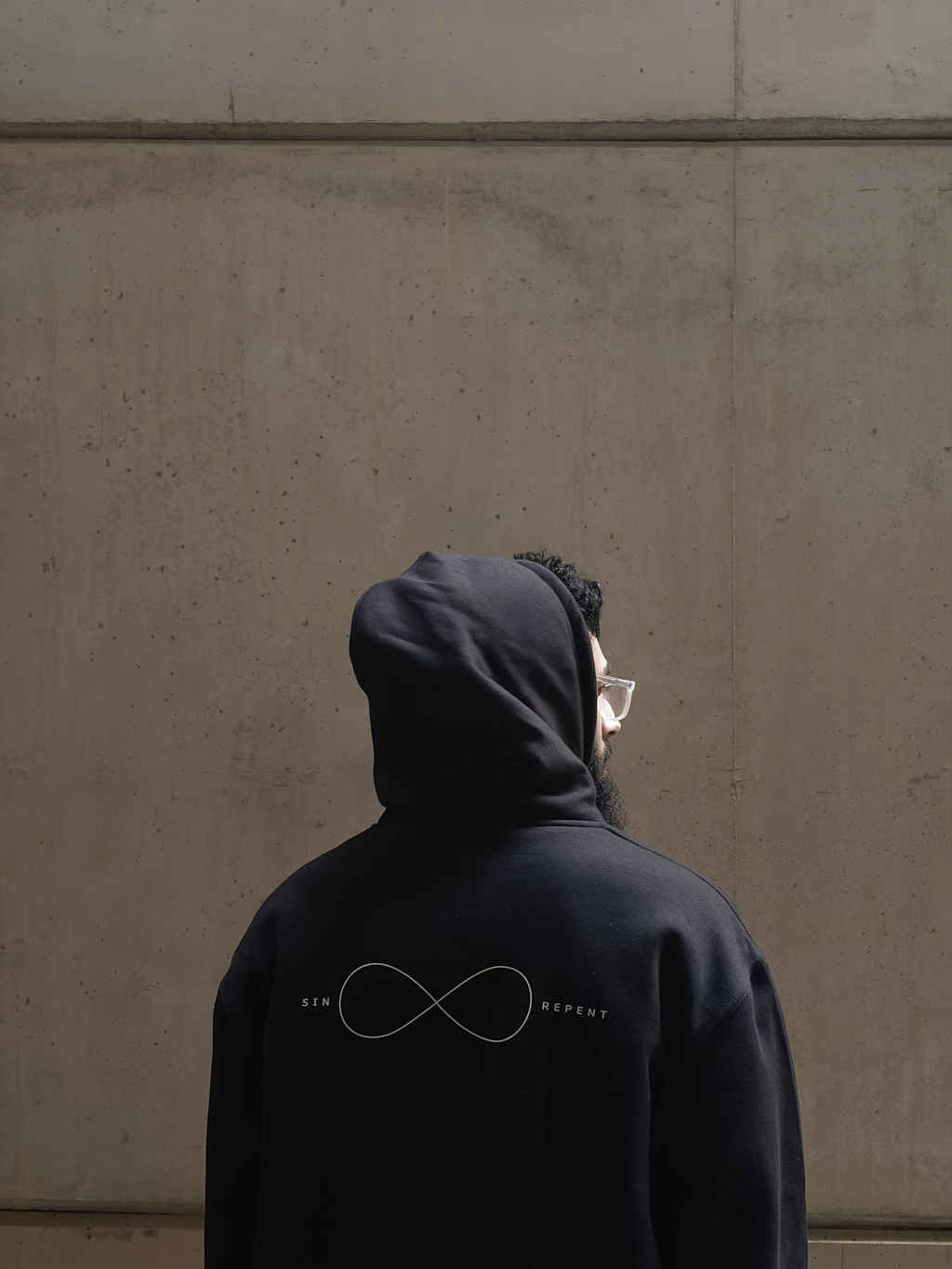 Sin & Repent Hoodie — Black