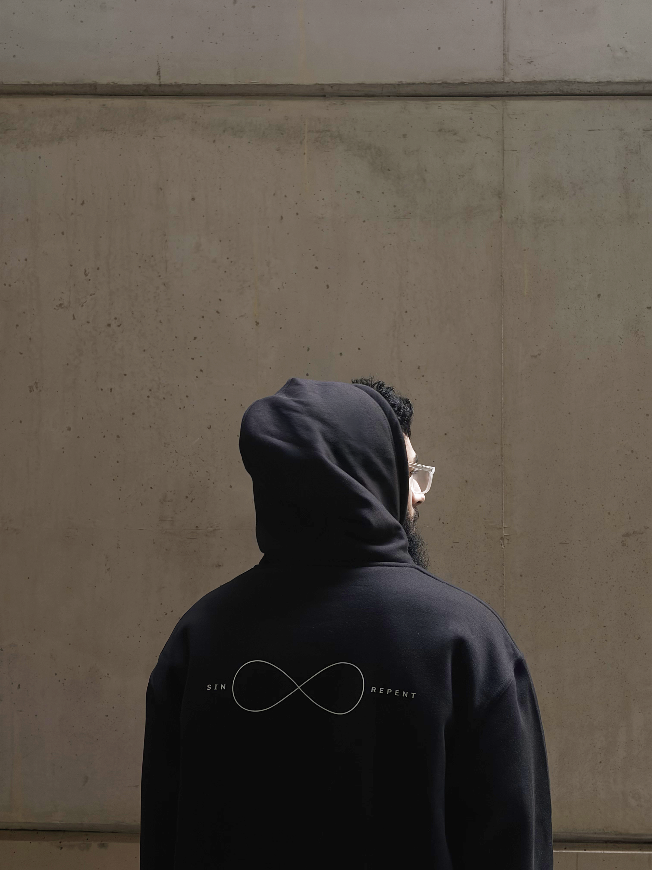 Sin & Repent Hoodie — Black